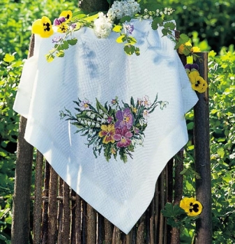 Bunch of Spring Flowers tablecloth